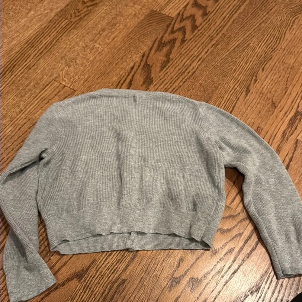 Girls crewcuts embellished grey sweater
